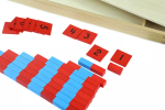 Moyo Montessori Moyo Montessori Malé červeno-modré tyče