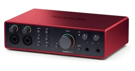 Focusrite Scarlett 16/16 4th Gen červeno-čierna / Audio rozhranie / 2x XLR combo / MIDI I/O / 24bit/192kHz / USB-C (MOSC0035)