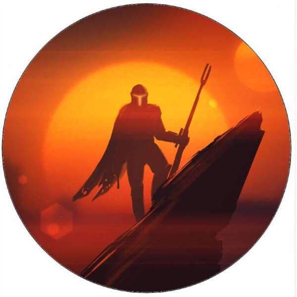 Jedlý papier Mandalorian JoeJazz 19,5 cm - Pictu Hap - Pictu Hap