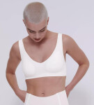 Dámska podprsenka ZERO Feel 2.0 Bralette - WHITE - biela 00GZ - SLOGGI WHITE S