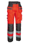 Reflexné pracovné nohavice Cofra BLINDING Farba: Reflexná Červená, Veľkosť: 52 (CABLINDING_06_52)