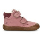 Primigi Nabuk Canyon/Rosa Antico ružové zimné barefoot topánky 27 EUR