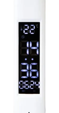 Blow LB-24 biela / Stolná lampa / LED / hodiny / stmievateľná / naklápacia (44-189#)