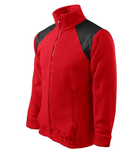 Bunda Hi-Q fleece unisex červená XL