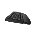 Genius KB-7123 čierna / Bezdrôtová klávesnica / USB 2.4 GHz / Copilot / CZ+SK layout (31320007403)