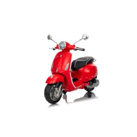 Mamido Detský elektrický skúter Vespa ROMA červený