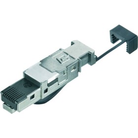 Weidmüller IE-PS-RJ45-FH-BK dátový zástrčkový konektor pre senzory - aktory, 1963600000, 10 ks; 1963600000