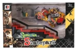 TEDDIES Skatepark prstový skateboard s rampou