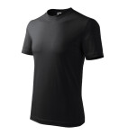 Ťažké unisex tričko ebony gray 3XL