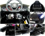 Mamido Elektrické autíčko Cabrio B3 čierne pre deti