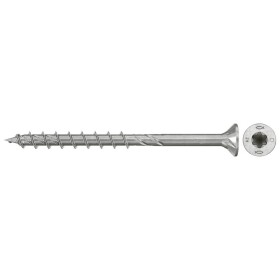 Fischer 574092 skrutky do drevotriesky 6 mm 80 mm TX Nerezová oceľ 100 ks; 574092
