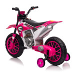 Mamido Mamido Detská elektrická motorka XMX616 ružová | EVA kolesá | 12V 7Ah