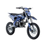 Mamido Detská benzínová motorka RamiGO ULTRA 66 125CC modrá