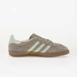 Tenisky adidas Gazelle Indoor W Silver Pebble/ Linen Green/ Gum5 EUR 37 1/3