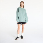 Mikina adidas Essentials Oversized French Terry Sweatshirt Silver Green L