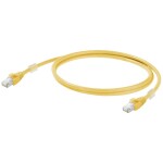 Weidmüller 1251580050 RJ45 sieťové káble, prepojovacie káble CAT 6A S/FTP 5.00 m žltá 1 ks; 1251580050