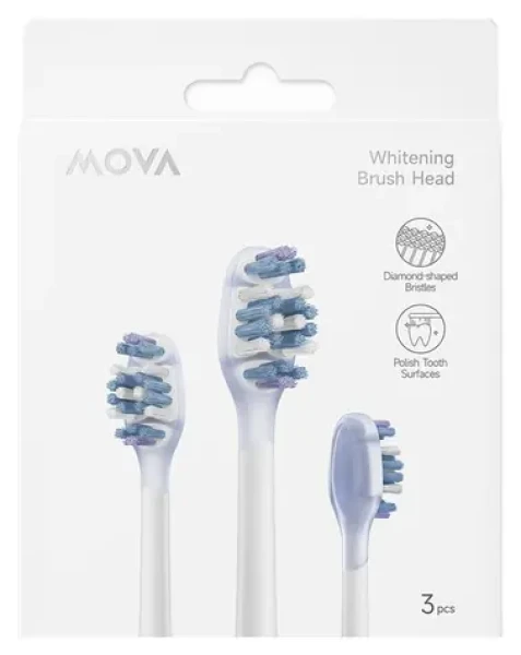 MOVA ABH2-WH / Náhradné hlavice / bieliace / 4 zóny / pre Fresh 20 a Sensus Fresh 10 / 3 ks (ABH2-WH)