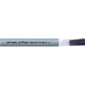 LAPP 27553/500 vedenie ťažnej reťaze ÖLFLEX® FD 855 P 25 G 0.75 mm² sivá 500 m; 27553/500