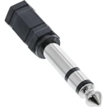 InLine redukcia Jack 6,3 mm (M) na 3,5 mm (F) čierna / Redukcia / Audio Stereo (99305)