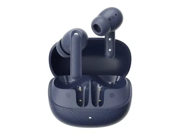 QCY Buds HT15 modrá / Bezdrôtové slúchadlá s mikrofónom / TWS / ANC / Bluetooth 5.4 / IPX4 / dobíjací box (HT15 blue)