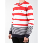 Puma Pruhovaný sveter s plachtou 554124-01 XL