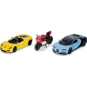 Siku Super 6313 Porsche 918 Spyder amp; Ducati 1299 Panigale amp; Bugatti Chiron