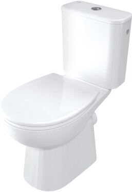 DEANTE - Funkia Evo stojaca WC misa, kombi, bezokrajová, CDFD6RPS