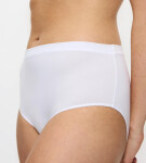SENSE OF MODAL - Midi nohavičky pre hladkú siluetu (2 ks) Triumph WHITE XL