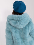 Dámska baretka 231305.91P námornícka modrá - Wool Fashion one size
