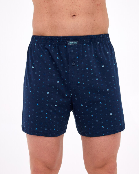 Boxerky Cornette Comfort 002/328 S-2XL tmavě modrá XXL
