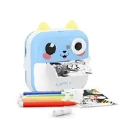 Lamax InstaKid2 PLUS modrá / detský fotoaparát / 2.4" displej / Micro SD / MP3 / USB-C / hry (8596687002601)