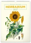NOTIQUE Vintage plagáty - herbár 2027 / Nástenný kalendár / 33 x 46 cm