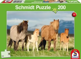 Schmidt Puzzle Konská rodina