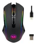 Redragon M910-KS Ranger Lite čierna / Bezdrôtová herná myš / optická / 4000 DPI / 9 tlačidiel / RGB / USB / RF 2.4 GHz (M910-KS)