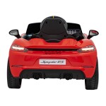 Mamido Elektrické autíčko Porsche Spyder RS ​​718 červené