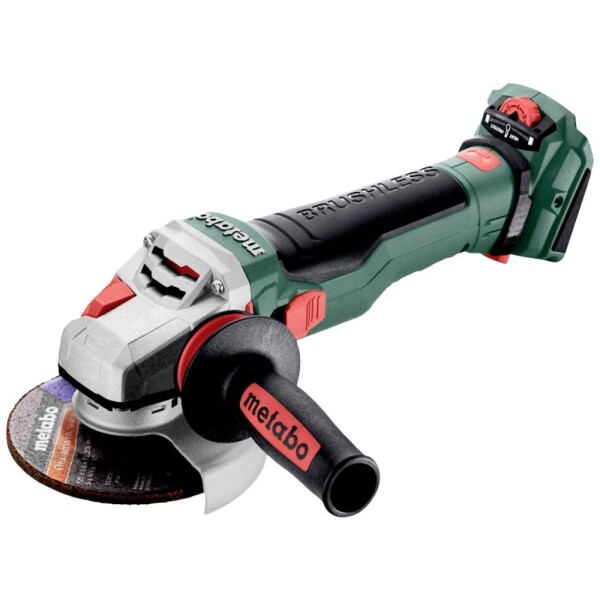 Metabo WVB 18 LTX BL 15-125 Quick 601731840 akumulátorová úhlová brúska 125 mm, bez kefiek, + púzdro, bez akumulátoru, bez nabíjačky, 18 V; 601731840