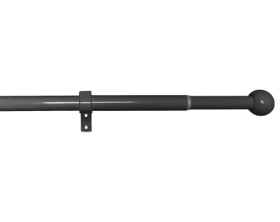 Garniža Lory 200-350 cm, čierny nikel%