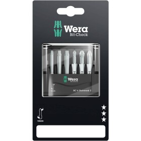 WERA Bit-Check 6 Universal 2 SB / sada bitov (05073638001)