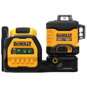 DeWalt DCE089D1G18 / Krížový laser so zeleným lúčom / 18V / 2.0Ah / nabíjačka / kufor (DCE089D1G18)