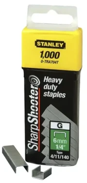 Stanley 1-TRA706T / 10mm 3:8" Spony pre vysoké zaťaženie / typ G 4 | 11 | 140 / 1000 ks (1-TRA706T)
