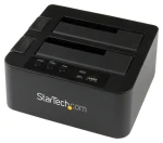 StarTech USB 3.0 a eSATA duplikátor diskov / Duplikátor disku / 2,5 "a 3,5" SATA HDD/SSD / Chipset JMS562 (SDOCK2U33RE)