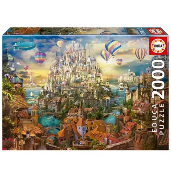 Educa Puzzle Mesto snov