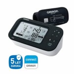 Omron M7 Intelii IT AFib / Digitálny tonometer na paži / 3. riadkový displej / pamäť pre dvoch užívateľov (4015672113923)