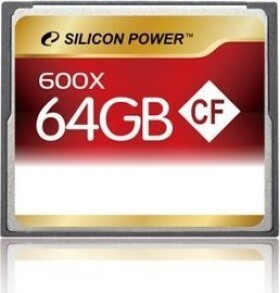 Silicon Power 600x Compact Flash 64 GB (SP064GBCFC600V10)