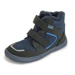 Chlapčenské zimné barefoot topánky GERO NAVY, PRO-tex, protetika, modré - 23