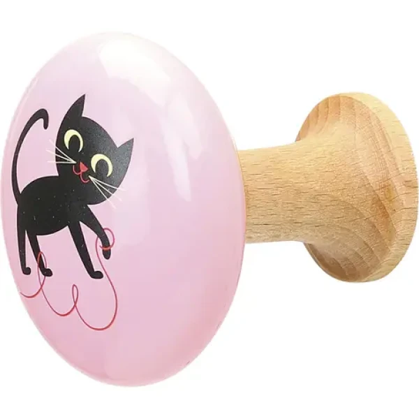 Vilac Drevený vešiačik 2 ks Mačička / od 3 rokov (V7792)