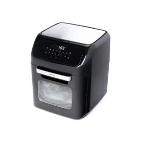 Huslog Teplovzdušná fritéza čierna / Teplovzdušná fritéza / 1800 W / 12 l / dotykový displej / 12 programov (OWN000093)