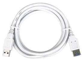 PremiumCord USB 3.0 predlžovací kábel AA biela / Predlžovací kábel / Super-speed 5Gbps / M/F / 3 m (ku3paa3w)
