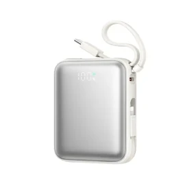 Joyroom JR-PBF27 biela / Powerbanka / 10000mAh / 22.5W / 1x USB-C / 1x Lightning + 1 USB-C kábel (6956116745110)