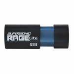 Patriot Supersonic Rage Lite 128GB čierna / Flash Disk / USB 3.2 Gen 1 - (USB-A 3.0) (PEF128GRLB32U)